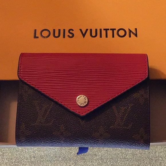 Louis Vuitton Handbags - Louis Vuitton monogram wallet in red